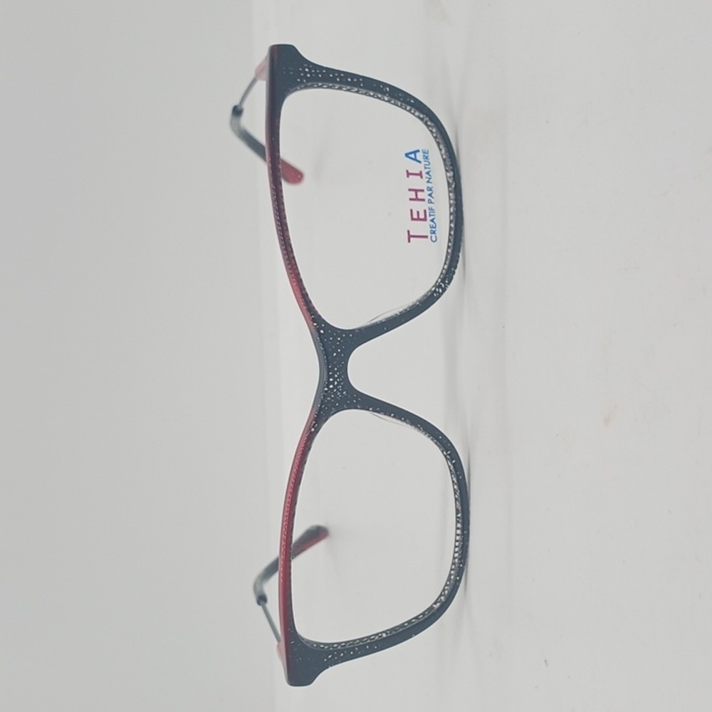 NWOT RX-ABLE TEHIA EYEGLASS FRAMES T50073 BLACK RED